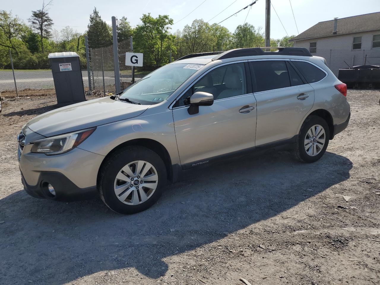2019 Subaru Outback 2.5I Premium на продаже в York Haven, PA - Rear End