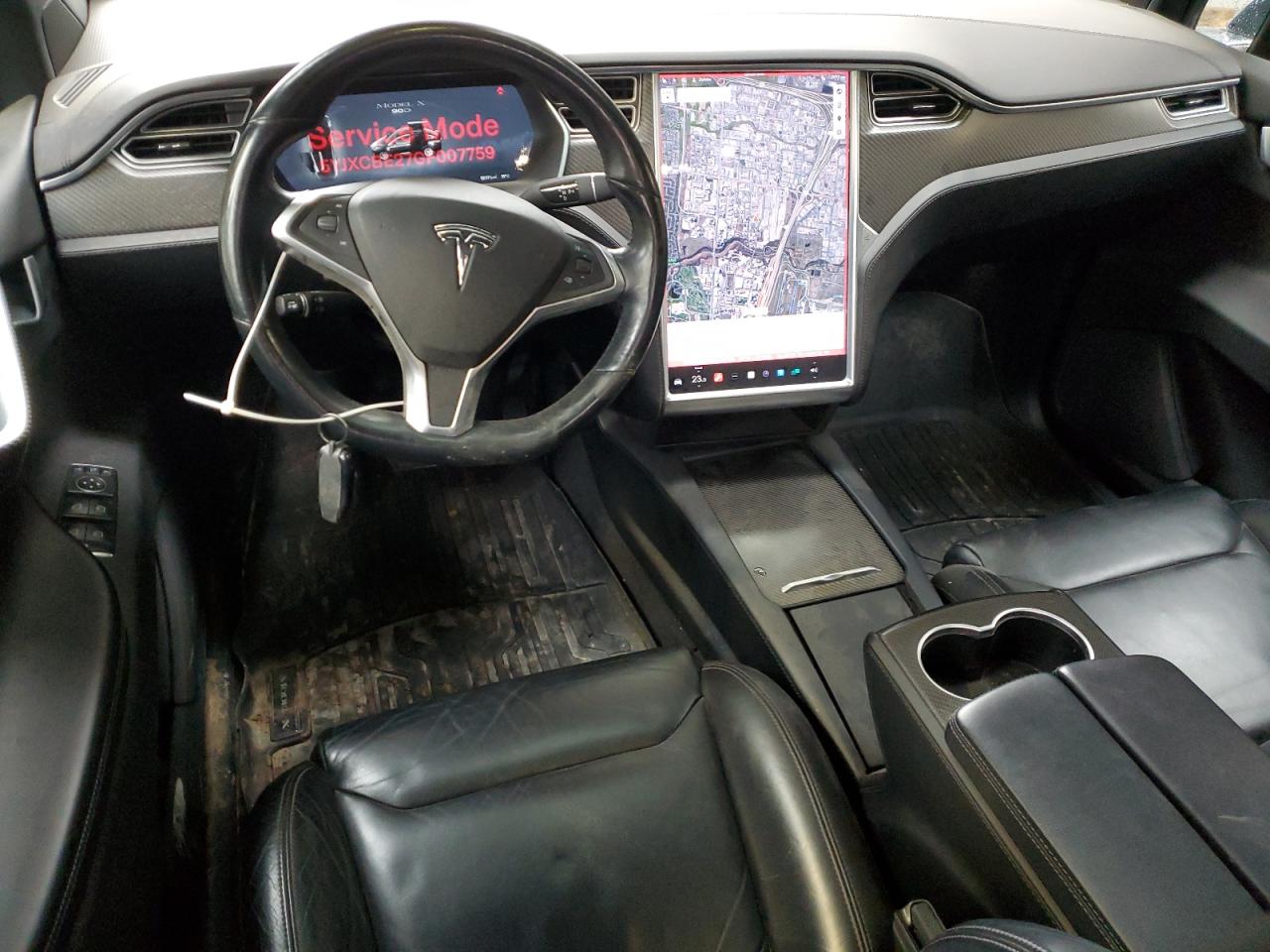 2016 Tesla Model X VIN: 5YJXCBE27GF007759 Lot: 57510245