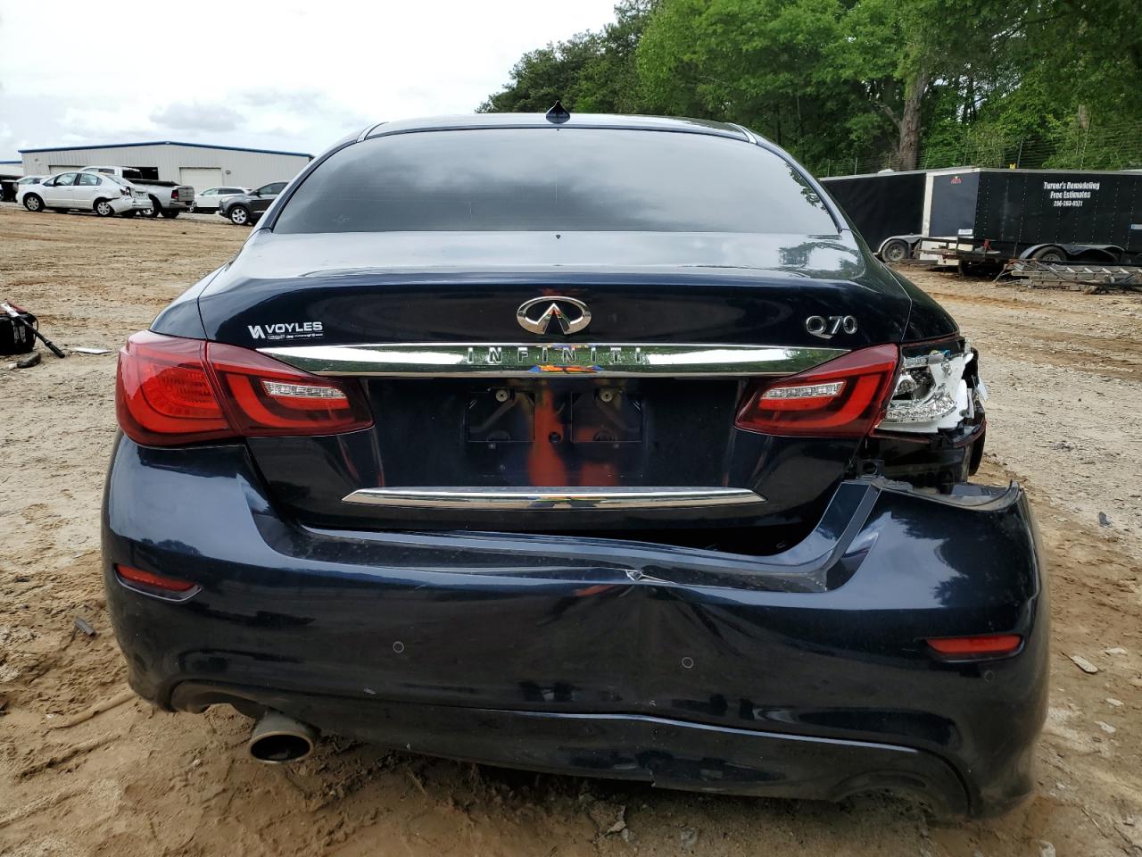 2018 Infiniti Q70 3.7 Luxe VIN: JN1BY1AP9JM180286 Lot: 55226265