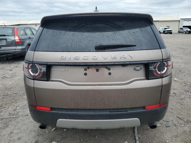  LAND ROVER DISCOVERY 2016 tan