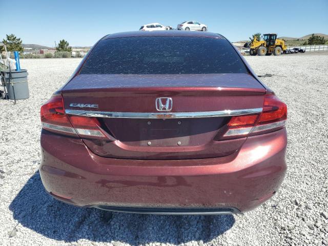 Sedans HONDA CIVIC 2015 Burgundy