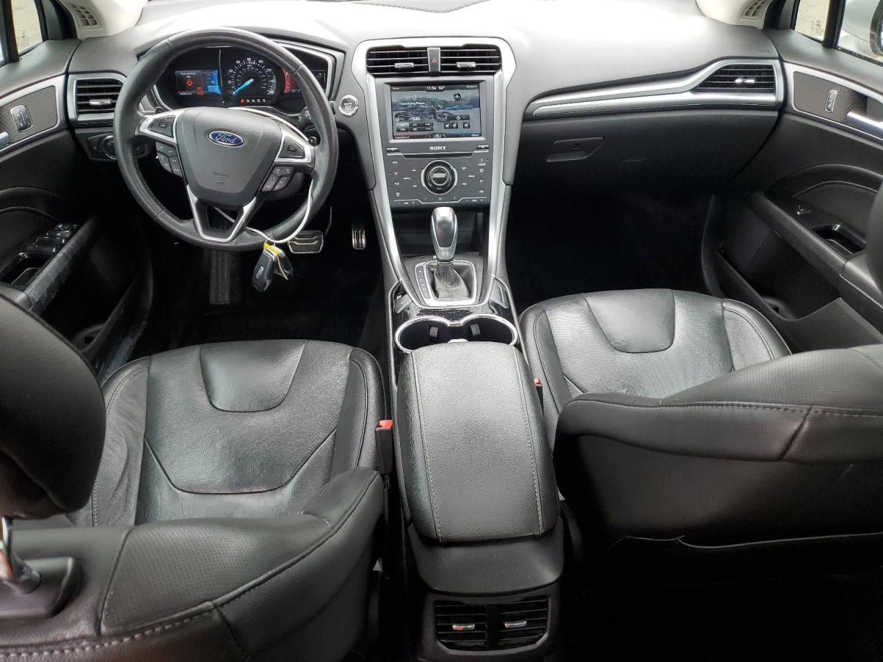 2014 Ford Fusion Titanium VIN: 3FA6P0D96ER288215 Lot: 56650455