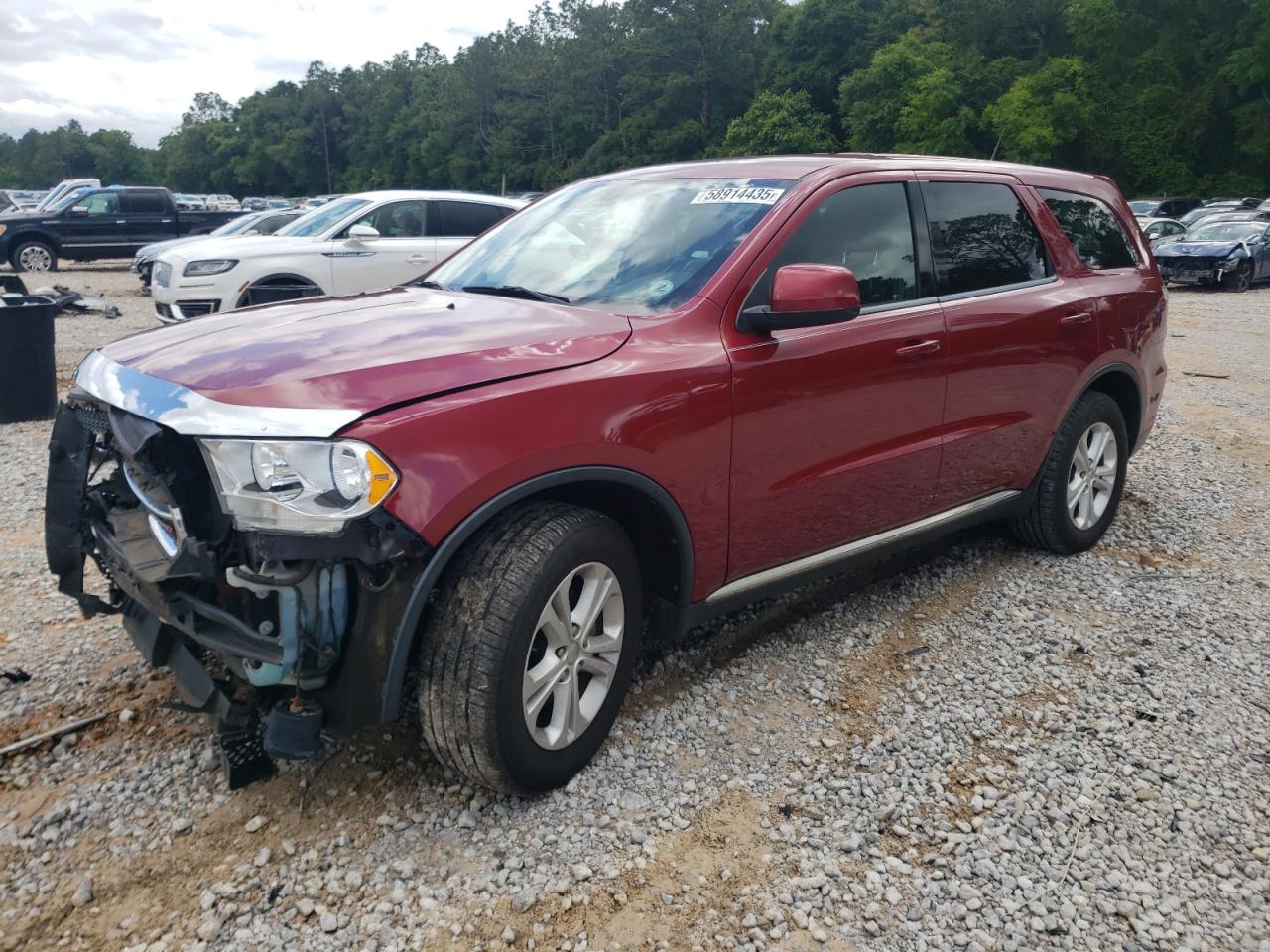 2013 Dodge Durango Sxt იყიდება Eight Mile-ში, AL - Front End