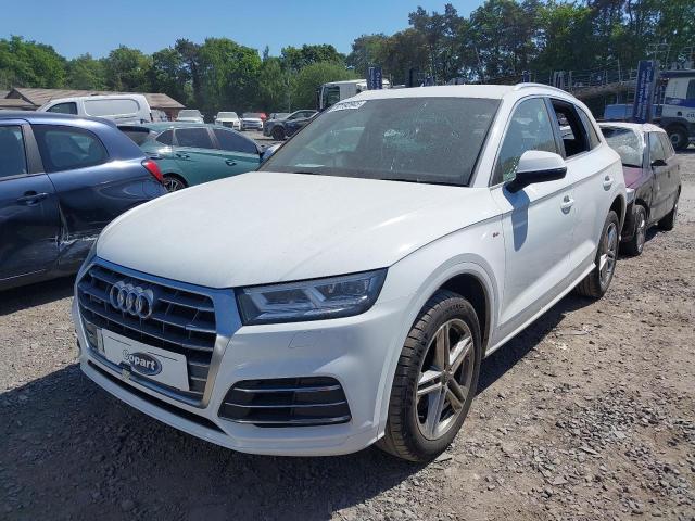 2019 AUDI Q5 S LINE 45 TFSI QUATTRO  for sale at Copart WOLVERHAMPTON