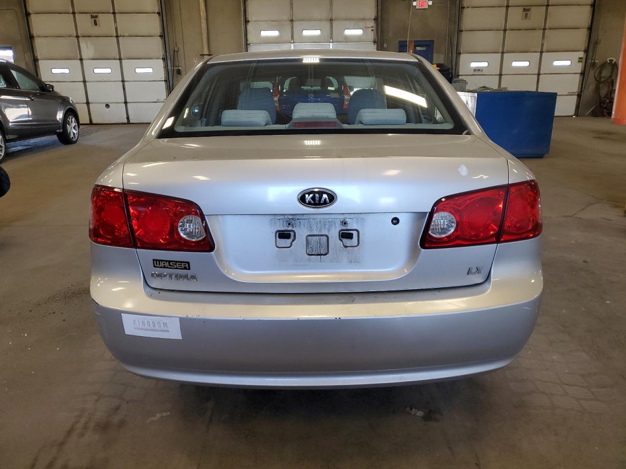 2007 Kia Optima Lx VIN: KNAGE123475137837 Lot: 55548245