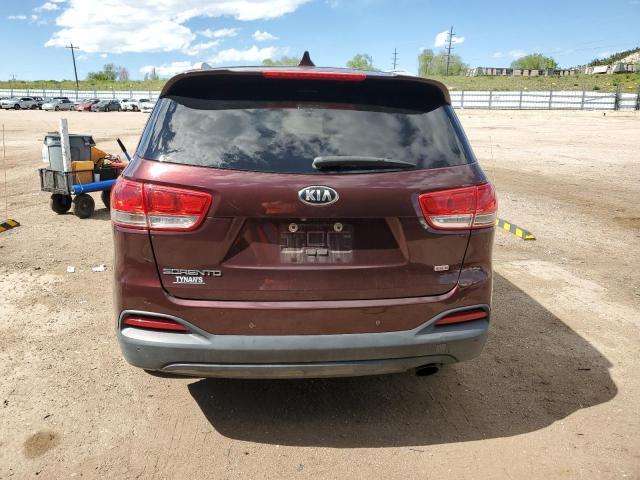 Parquets KIA SORENTO 2017 Bordowy