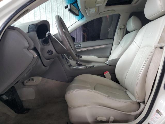 Sedans INFINITI G37 2012 White