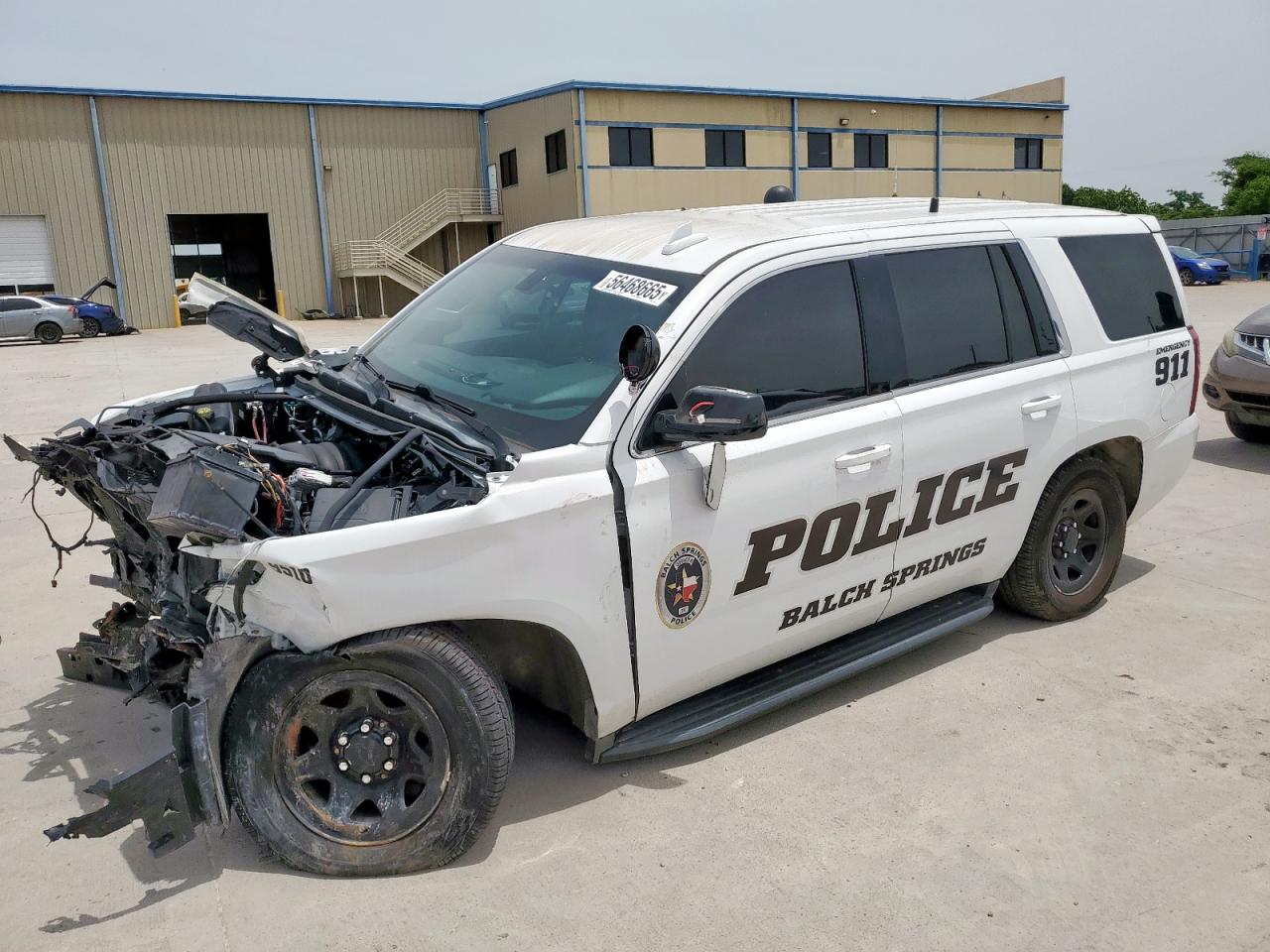 2020 Chevrolet Tahoe Police продається в Wilmer, TX - Front End