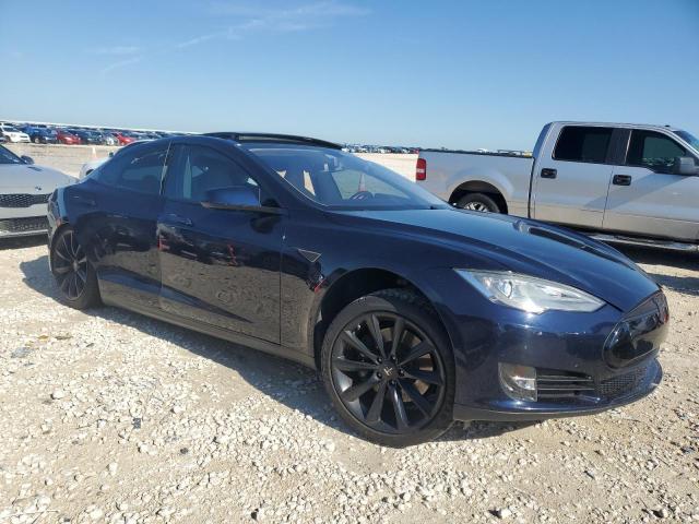  TESLA MODEL S 2013 Granatowy