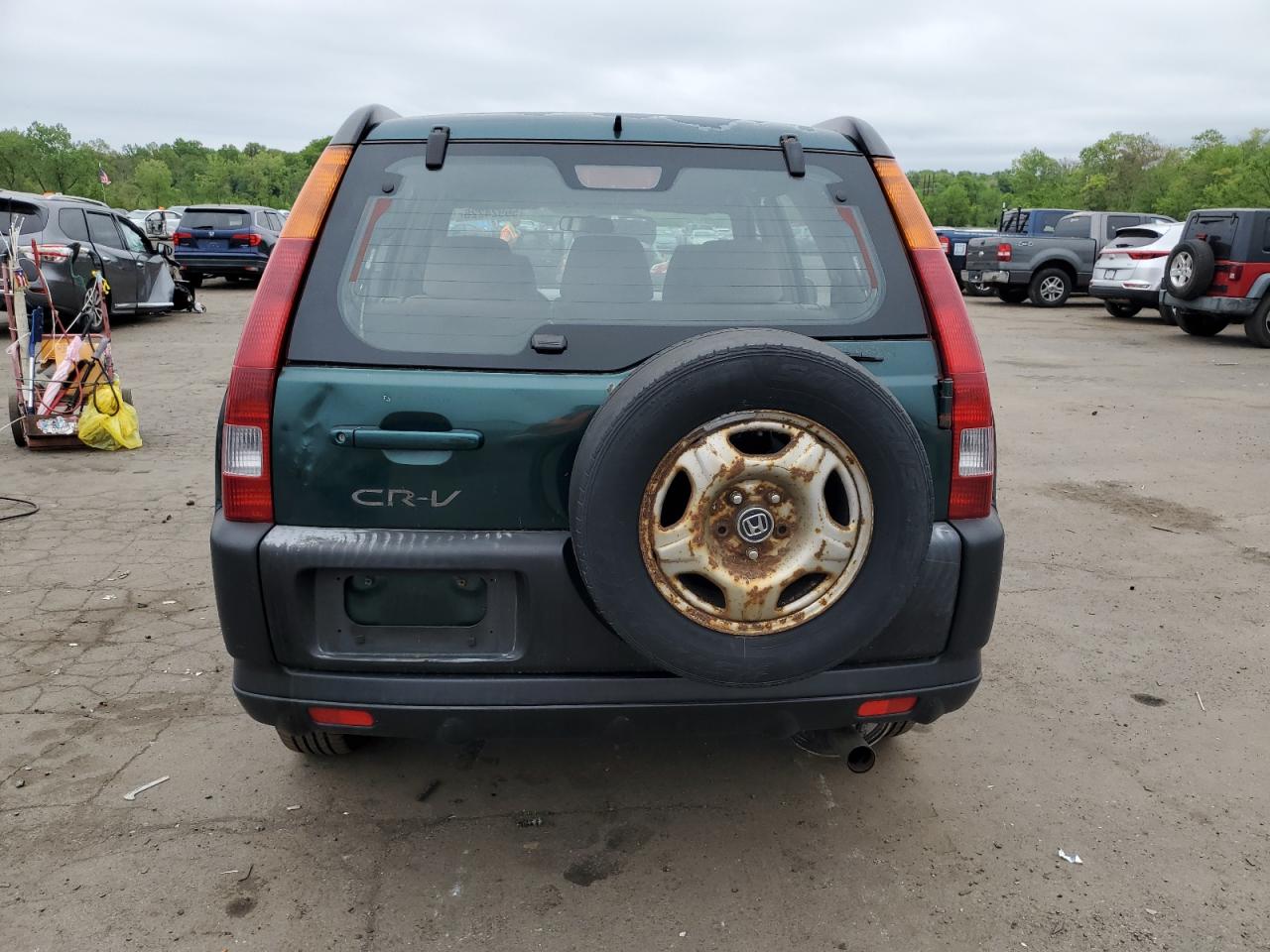 2004 Honda Cr-V Lx VIN: JHLRD684X4C007308 Lot: 56924225