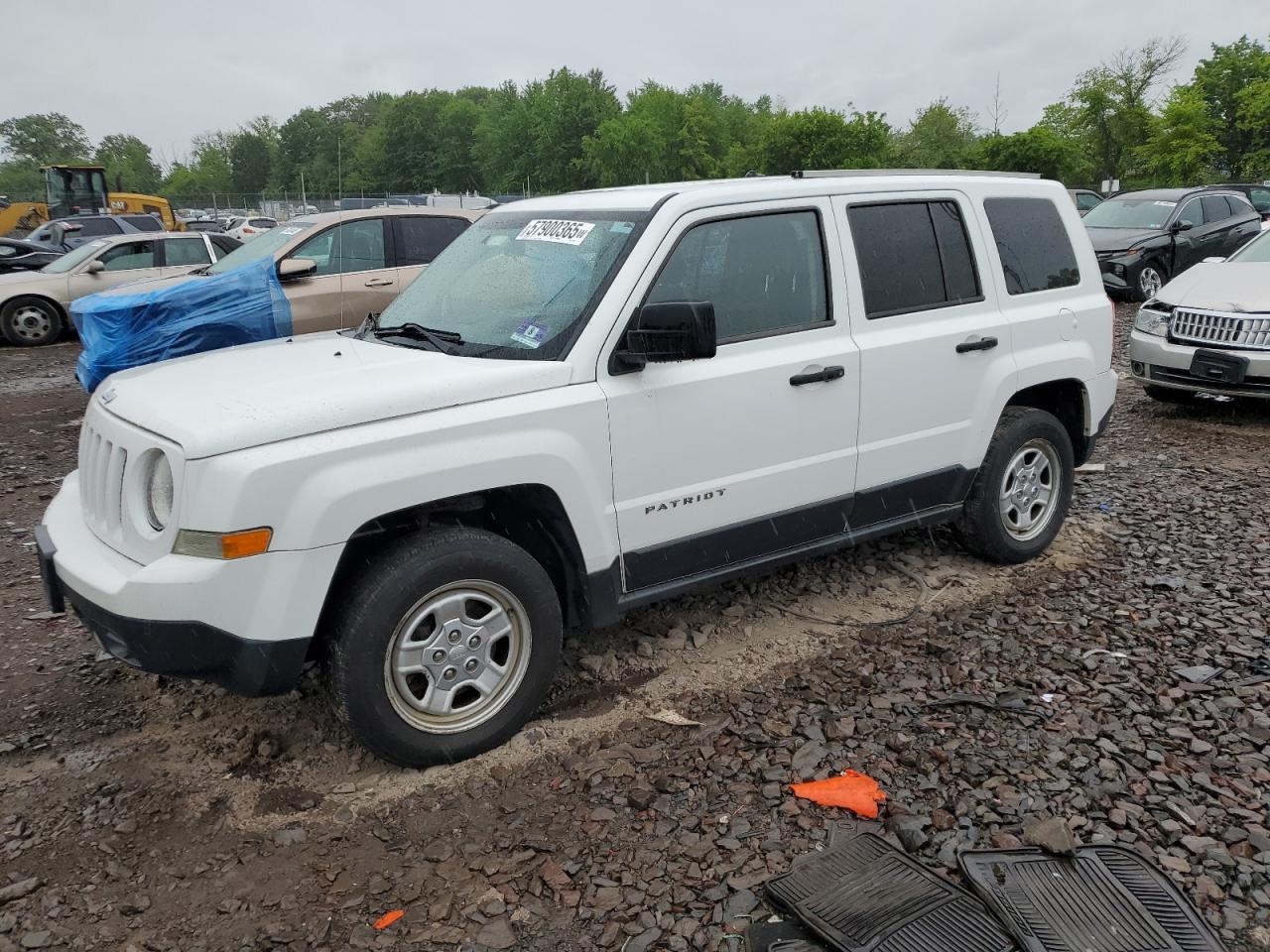 2014 Jeep Patriot Sport იყიდება Chalfont-ში, PA - Side