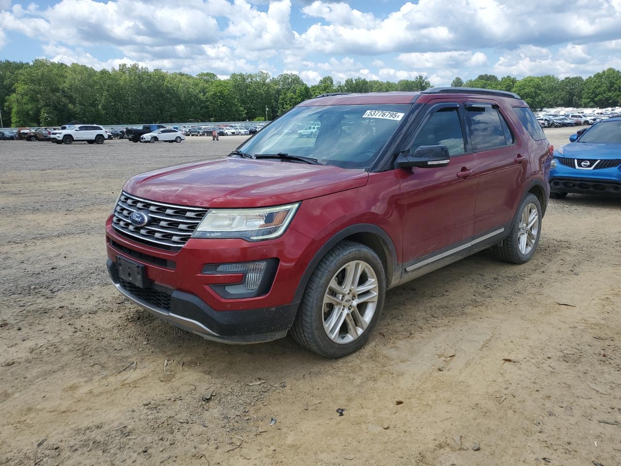 2017 Ford Explorer Xlt en Venta en Conway, AR - Hail