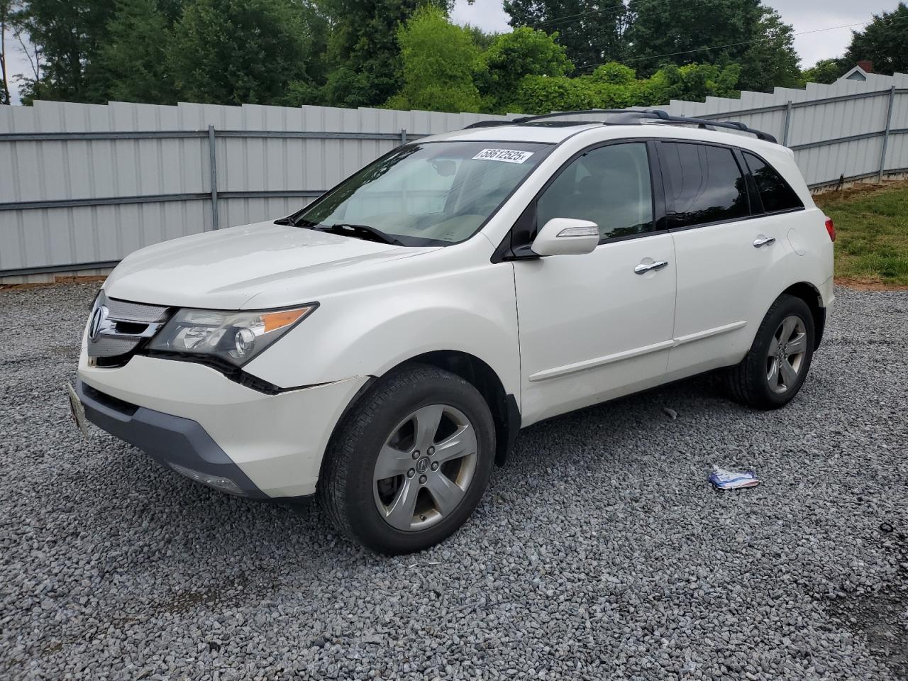 2009 Acura Mdx Sport იყიდება Gastonia-ში, NC - Front End