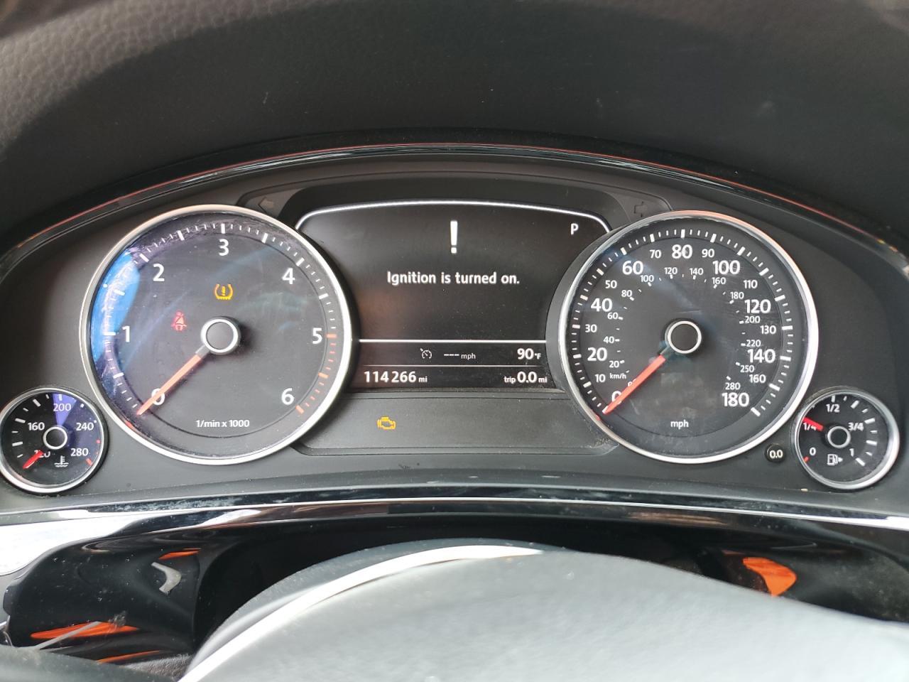 2014 Volkswagen Touareg V6 Tdi VIN: WVGEP9BP6ED011760 Lot: 55615735