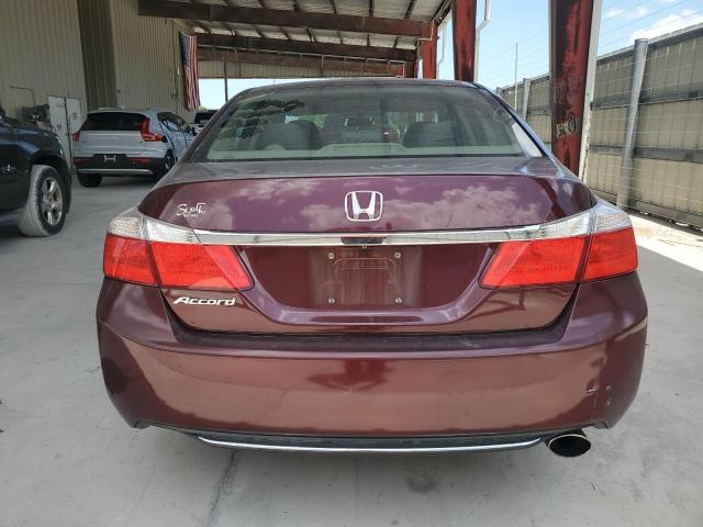  HONDA ACCORD 2015 Czerwony