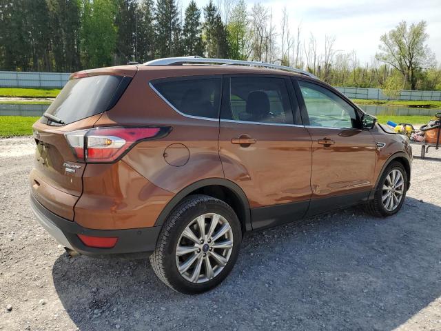  FORD ESCAPE 2017 Pomarańczowy