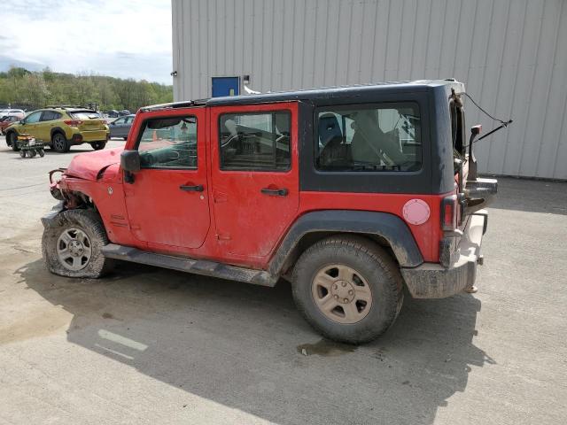  JEEP WRANGLER 2016 Red