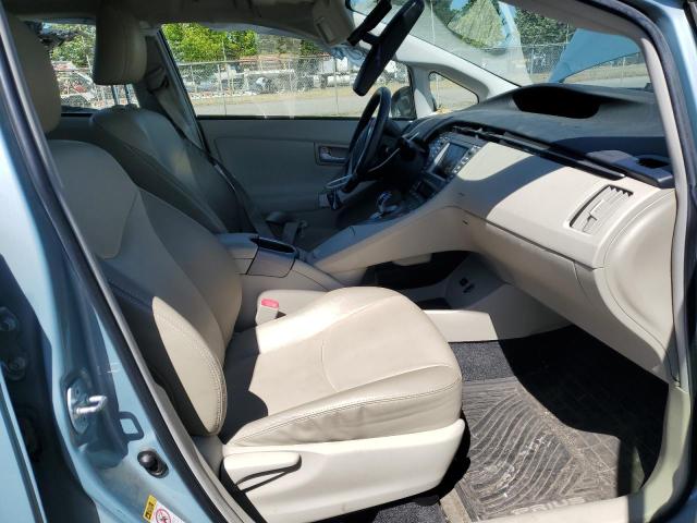  TOYOTA PRIUS 2012 Бирюзовый