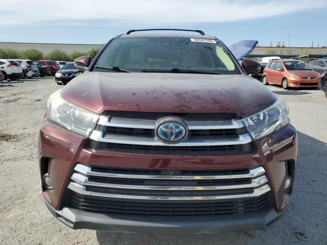  TOYOTA HIGHLANDER 2017 Burgundy