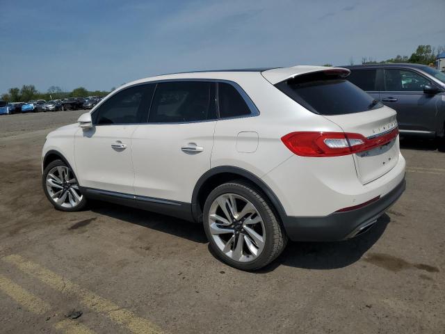  LINCOLN MKX 2018 White