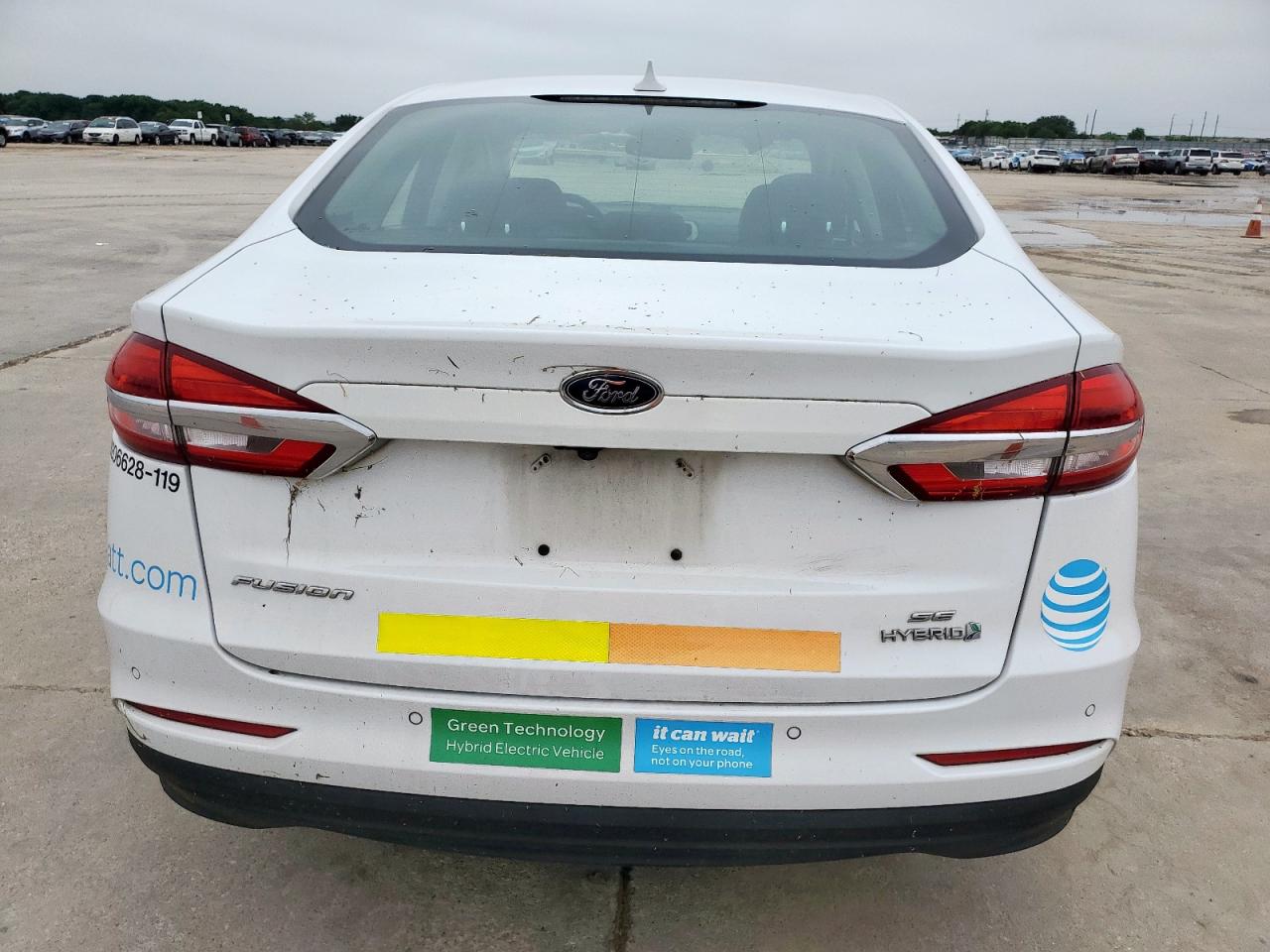 2019 Ford Fusion Se VIN: 3FA6P0LU0KR124783 Lot: 55083355