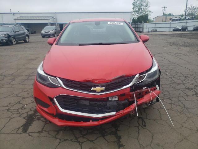  CHEVROLET CRUZE 2017 Czerwony