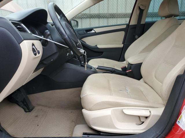  VOLKSWAGEN JETTA 2012 Czerwony