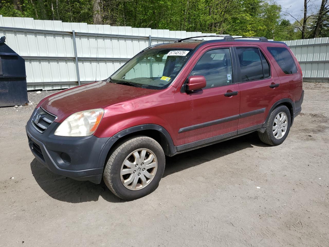 2006 Honda Cr-V Ex იყიდება Center Rutland-ში, VT - Side