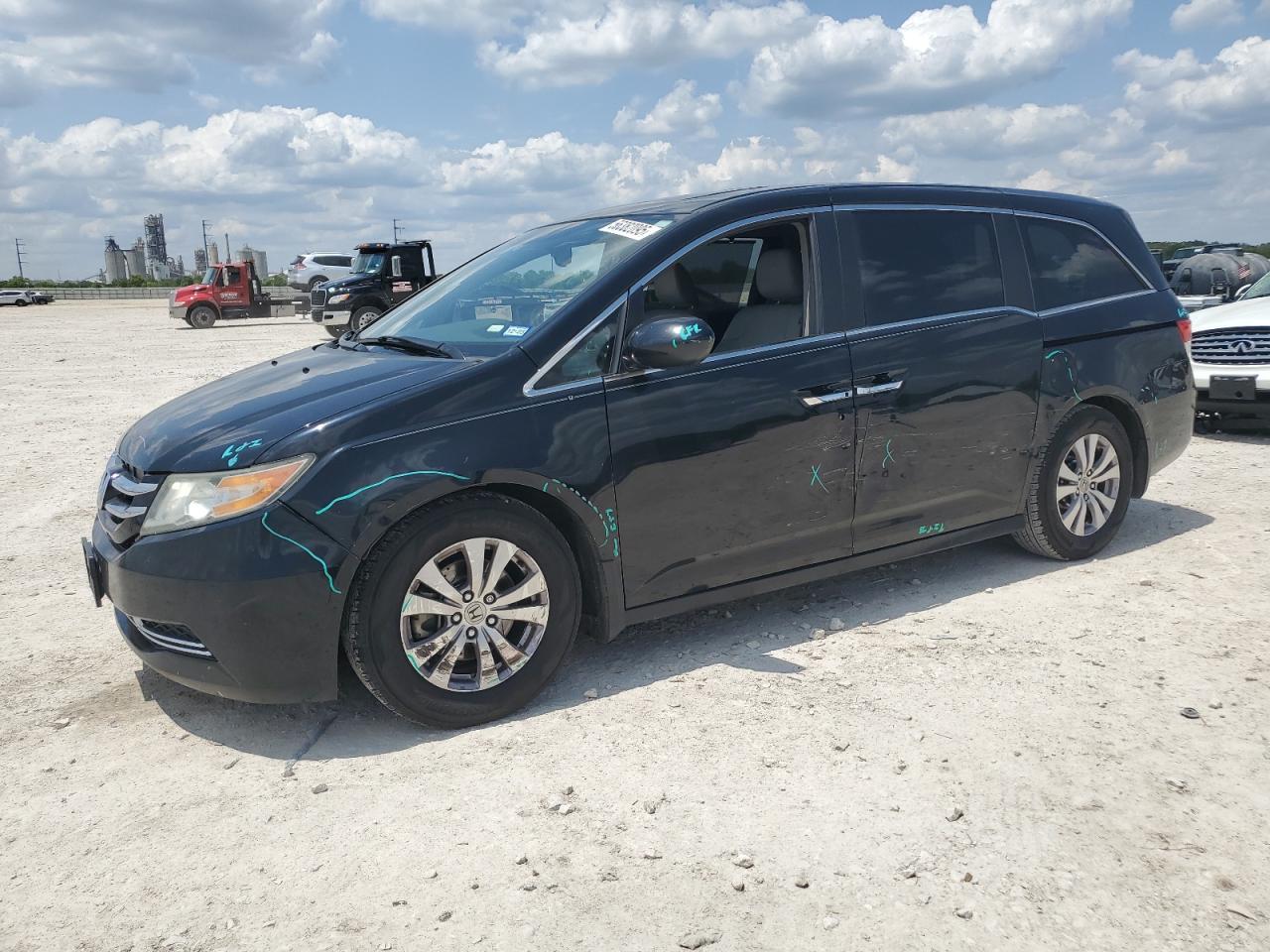 2014 Honda Odyssey Exl en Venta en New Braunfels, TX - Side