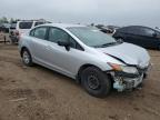 2012 Honda Civic Lx for Sale in Elgin, IL - Front End