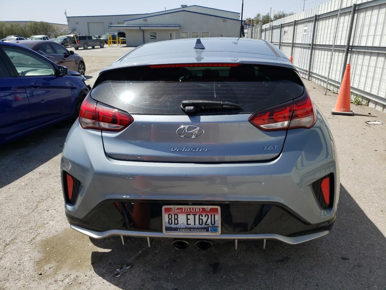 2020 Hyundai Veloster Turbo VIN: KMHTH6AB6LU025910 Lot: 57099285