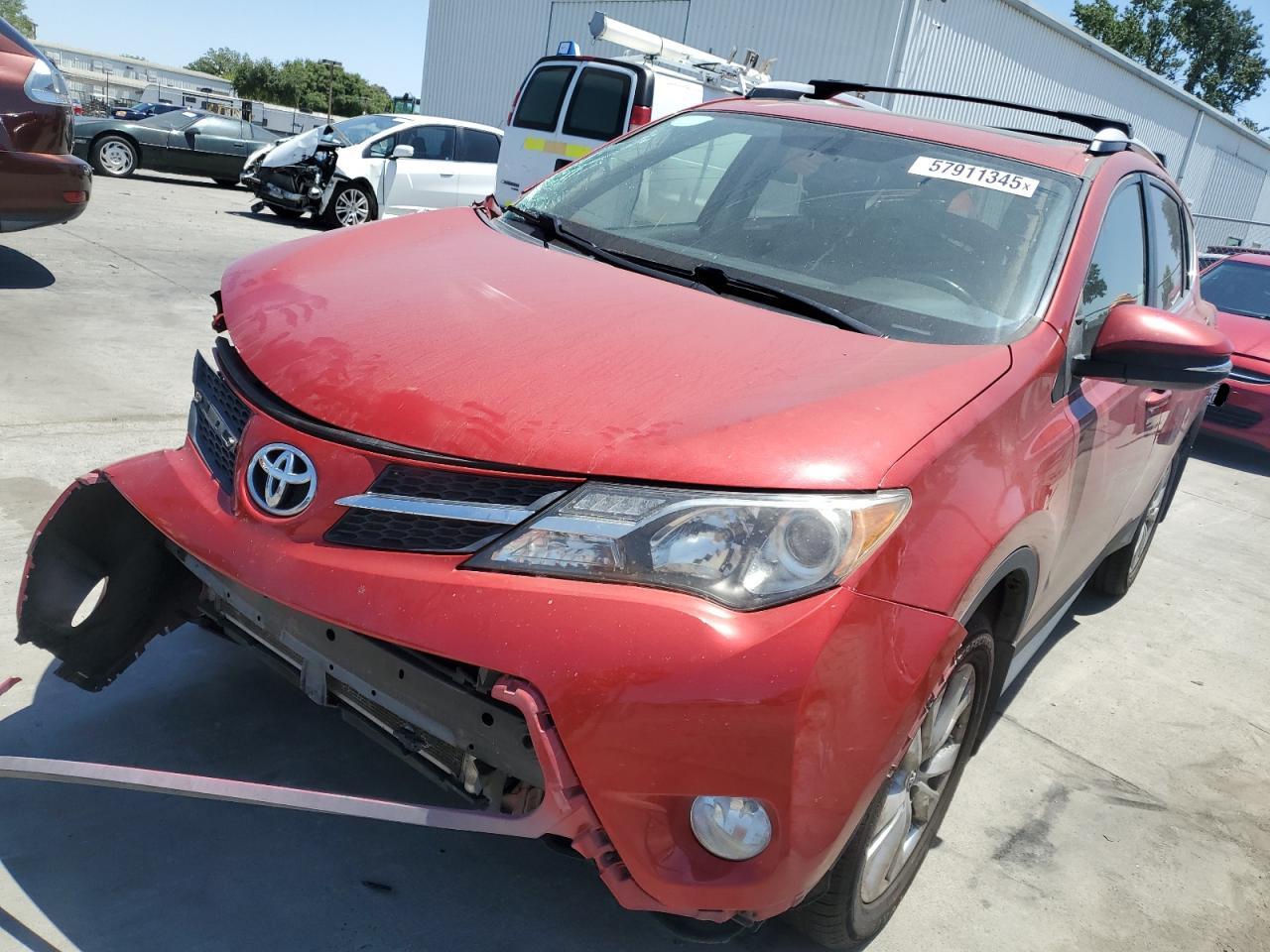 2014 Toyota Rav4 Limited იყიდება Sacramento-ში, CA - Front End