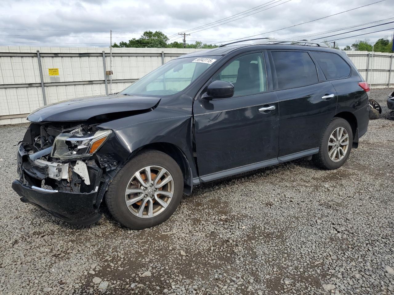 2016 Nissan Pathfinder S na sprzedaż w Hillsborough, NJ - Front End