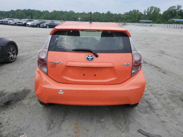 Hatchbacks TOYOTA PRIUS 2012 Orange