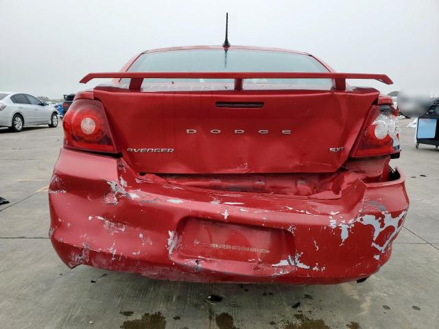 Седани DODGE AVENGER 2014 Червоний