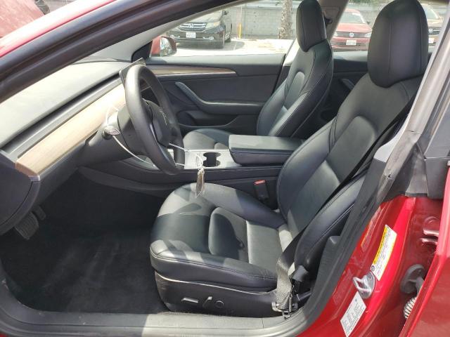  TESLA MODEL 3 2022 Czerwony