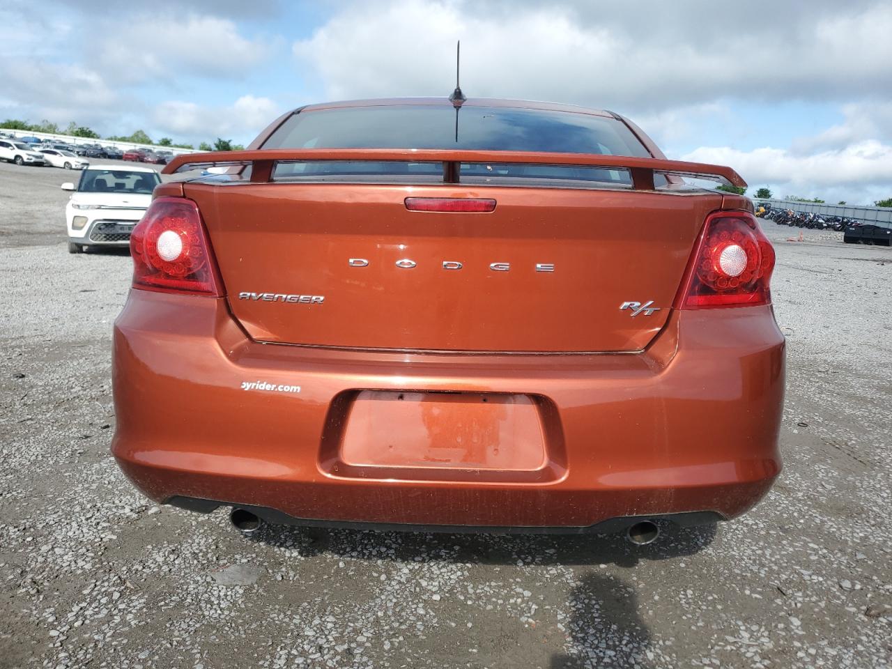 2012 Dodge Avenger R/T VIN: 1C3CDZBG9CN187623 Lot: 56198225