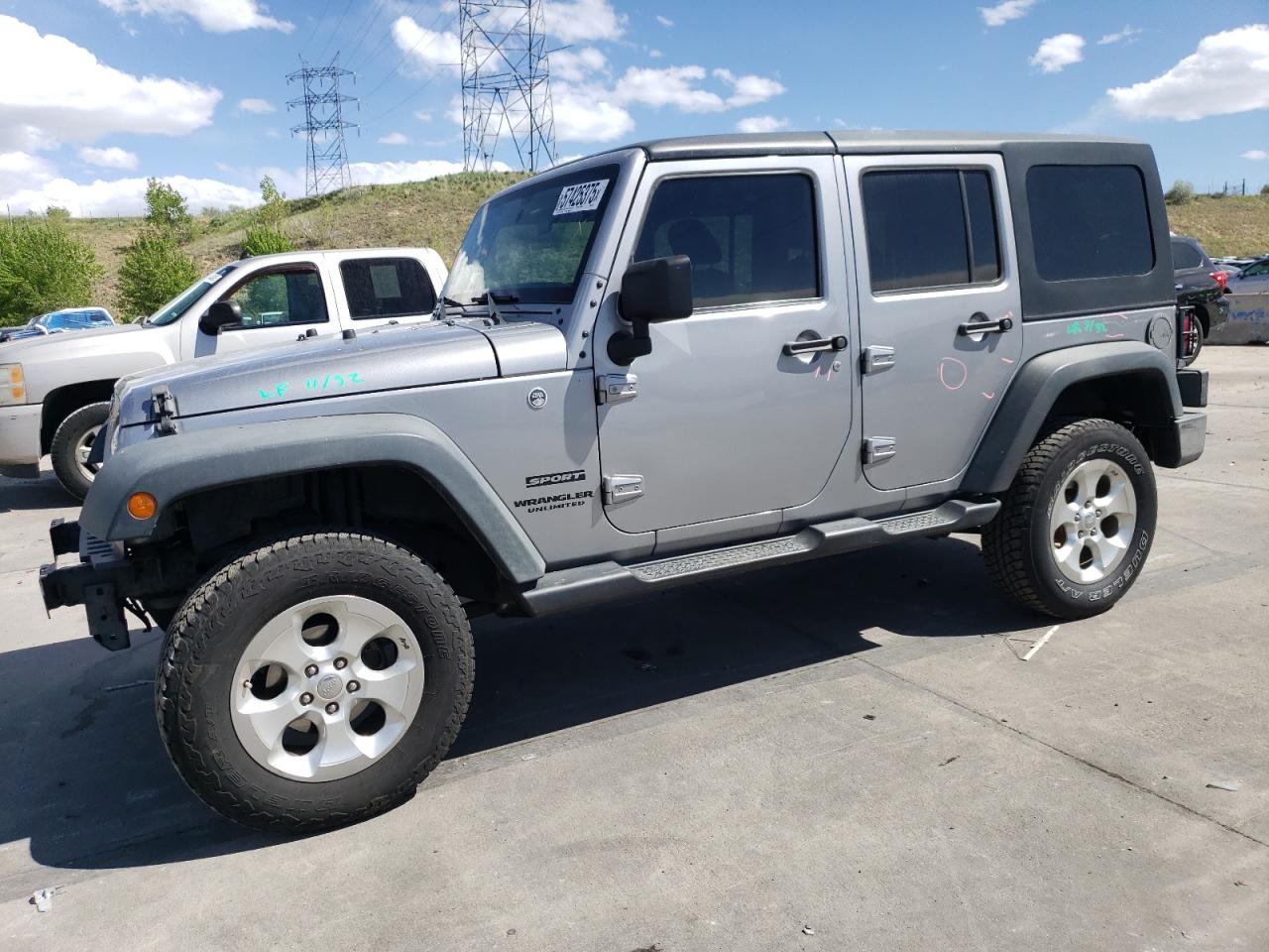 2017 Jeep Wrangler Unlimited Sport за продажба в Littleton, CO - Front End