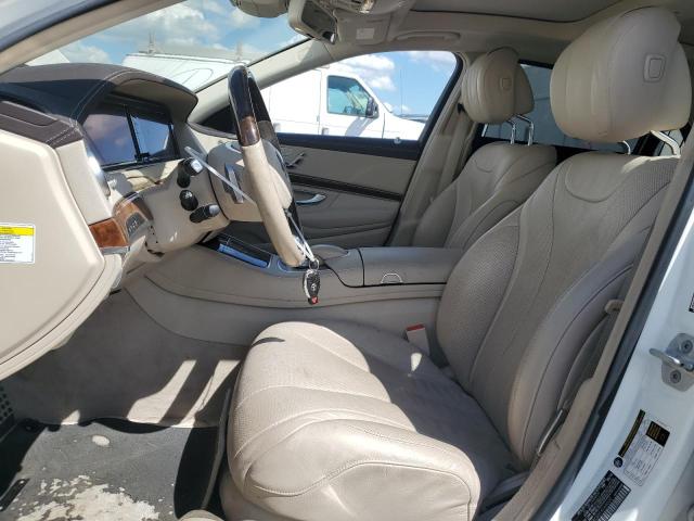 Sedans MERCEDES-BENZ S-CLASS 2014 Biały