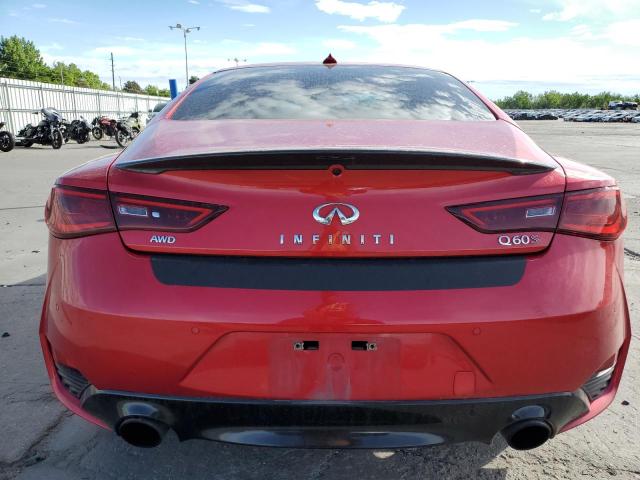  INFINITI Q60 2017 Czerwony