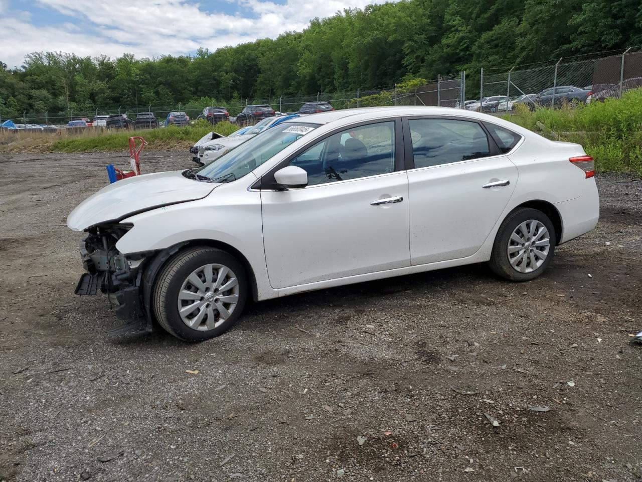 2014 Nissan Sentra S продається в Baltimore, MD - Front End