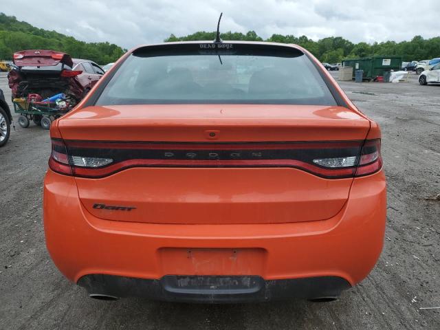  DODGE DART 2017 Оранжевый