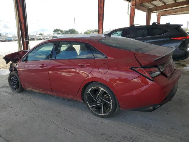  HYUNDAI ELANTRA 2022 Red