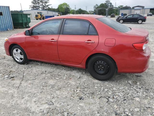 Sedans TOYOTA COROLLA 2012 Czerwony