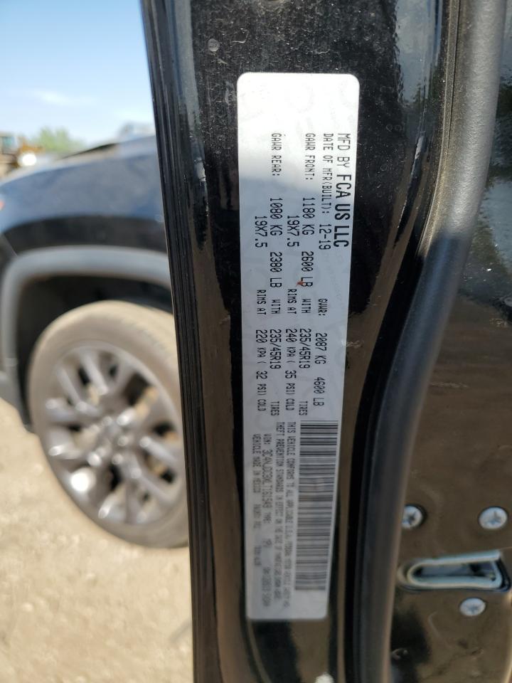 2020 Jeep Compass Limited VIN: 3C4NJDCBXLT161549 Lot: 56506385