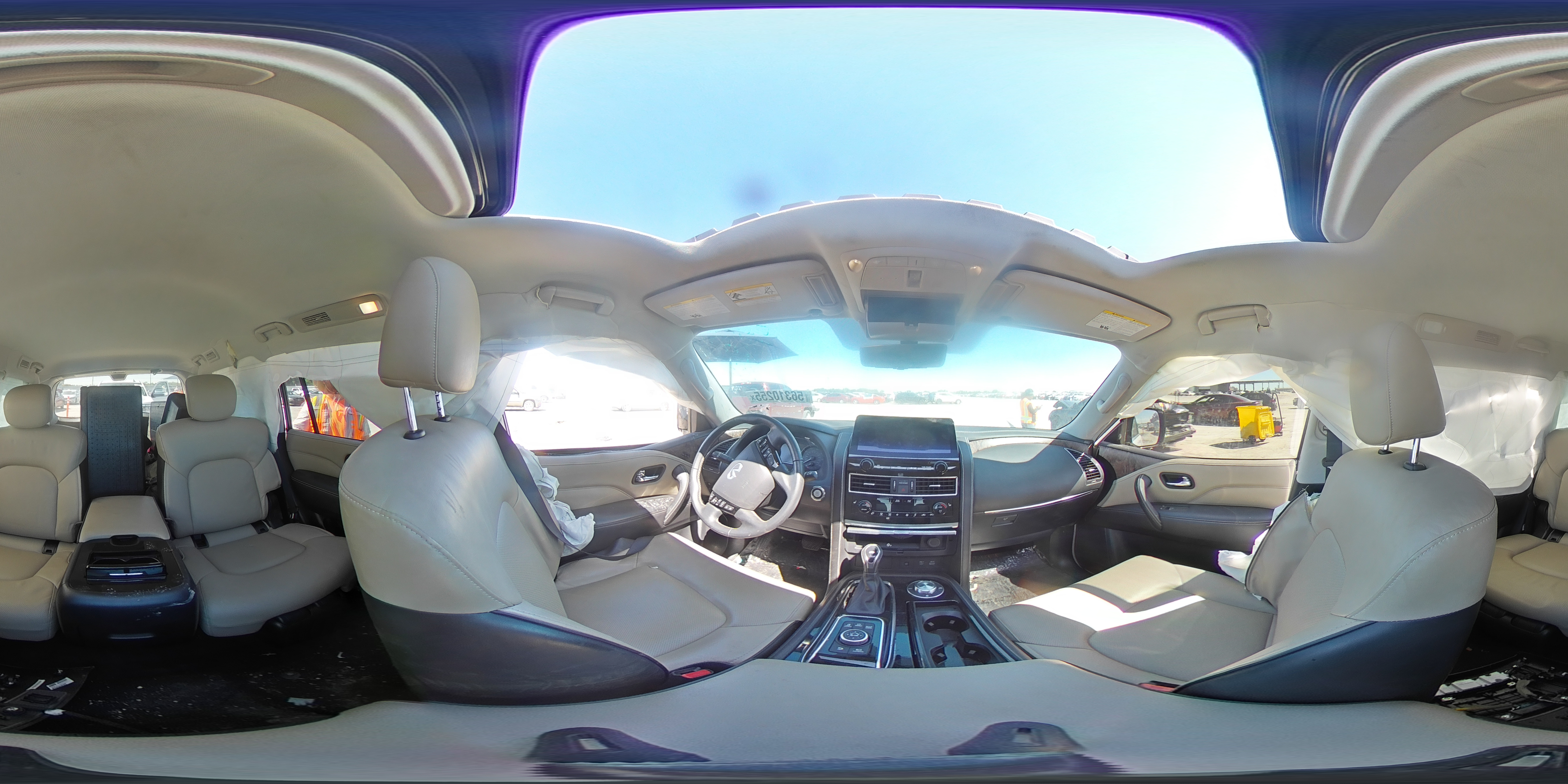 2023 Infiniti Qx80 Luxe VIN: JN8AZ2AE1P9305680 Lot: 56310255