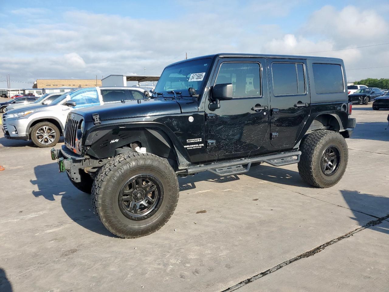 2016 Jeep Wrangler Unlimited Sport for Sale in Grand Prairie, TX - Front End