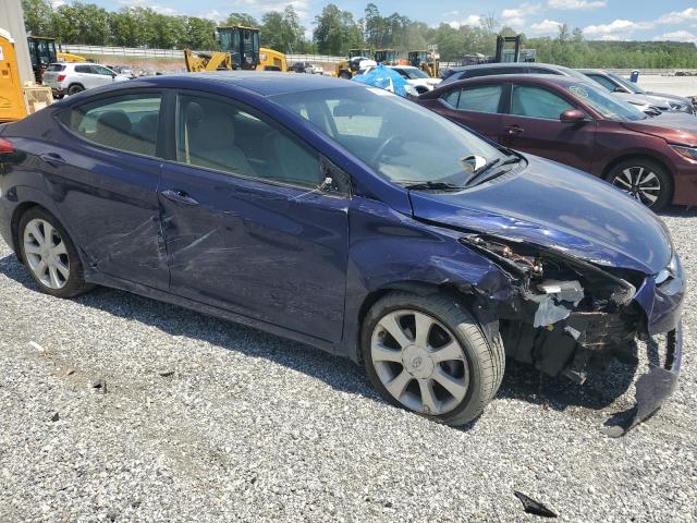  HYUNDAI ELANTRA 2013 Granatowy