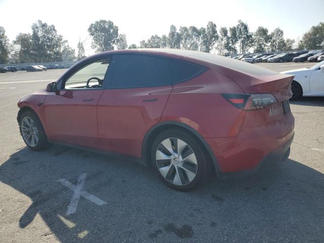  TESLA MODEL Y 2021 Красный