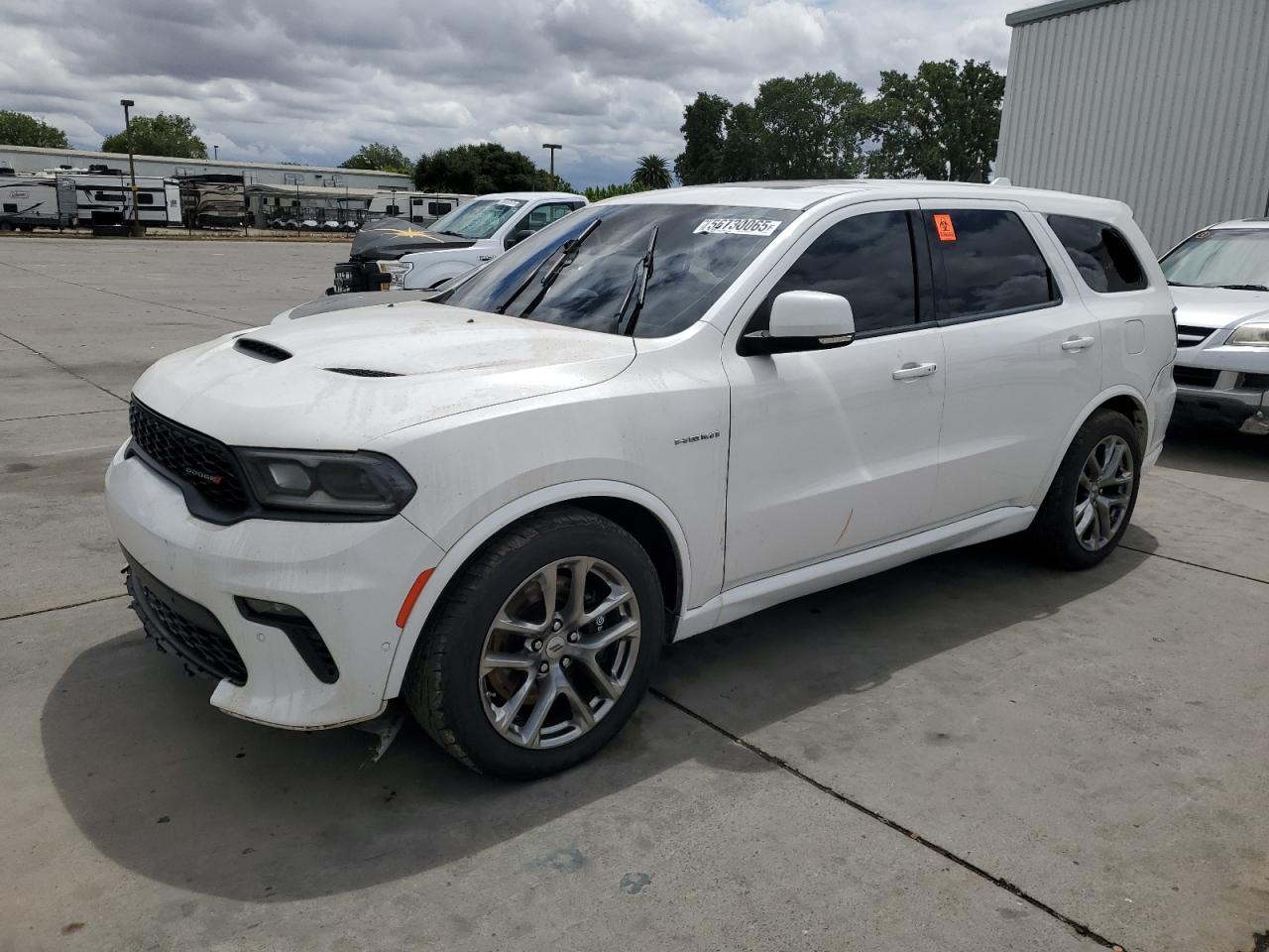 2021 Dodge Durango R/T იყიდება Sacramento-ში, CA - Water/Flood
